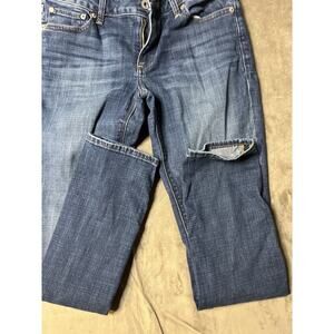 Lucky Brand Jeans Womens Lolita Low Rise Skinny Dark Wash Denim Blue‎ Sz 4/27